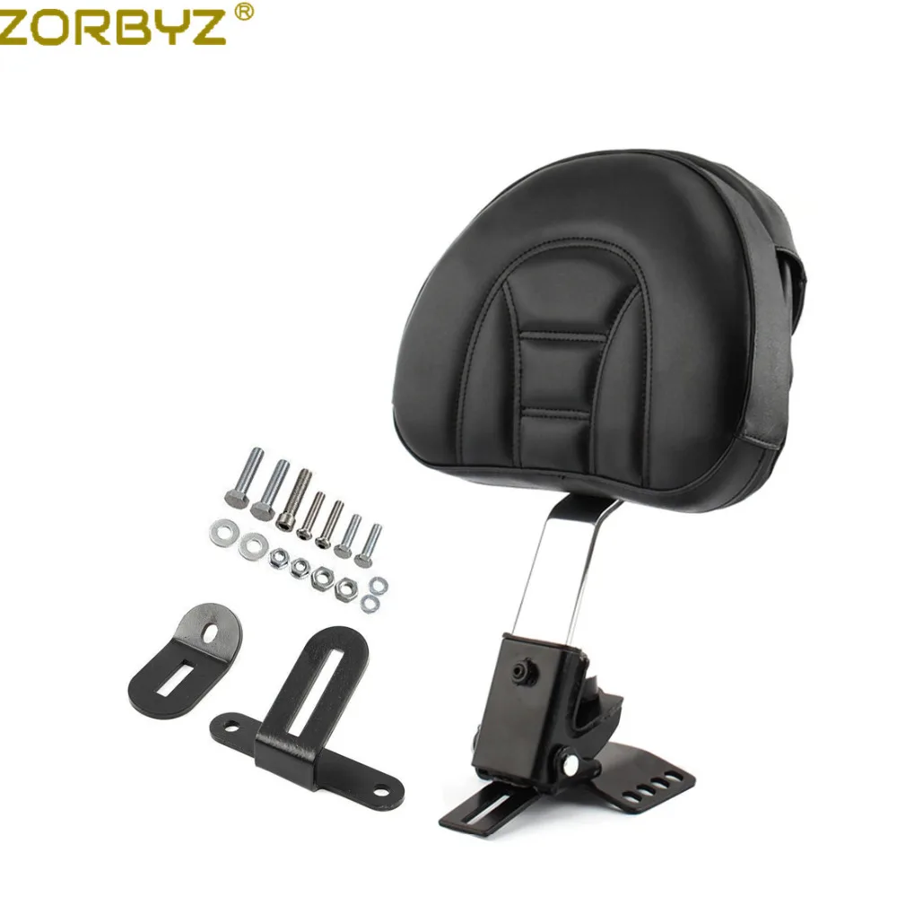 ZORBYZ мотоцикл съемный регулируемый вставной драйвер Rider комплект спинки для Harley