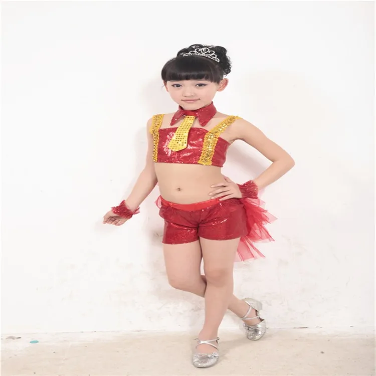 Girl Latin Dance Dress rumba samba Clothing Girls Salsa Dresses for Stage Wear Costumes kid's ballroom dressing L111 | Тематическая