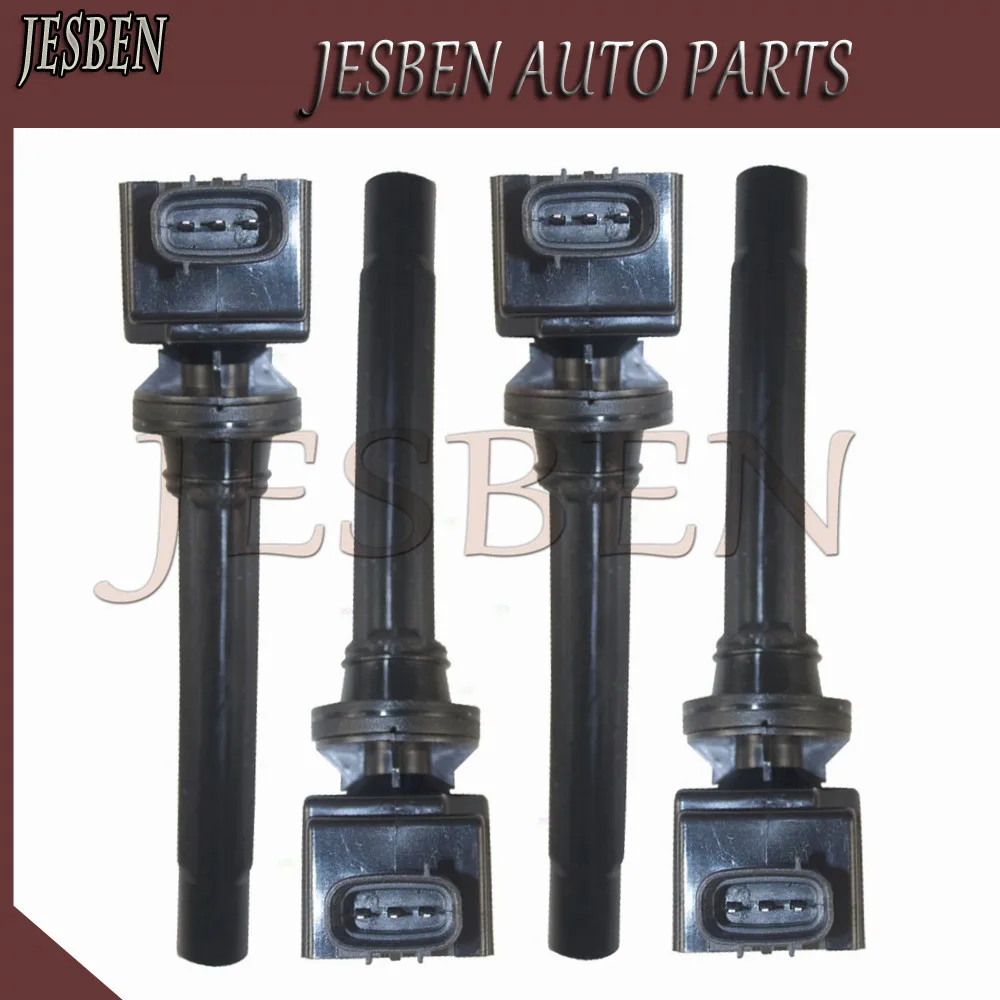 Новые катушки зажигания 4 шт. подходят для SUZUKI SX4 2.0L 2007 2009 GRAND VITARA 2.7L 2006 2008 NO #33400 65J00