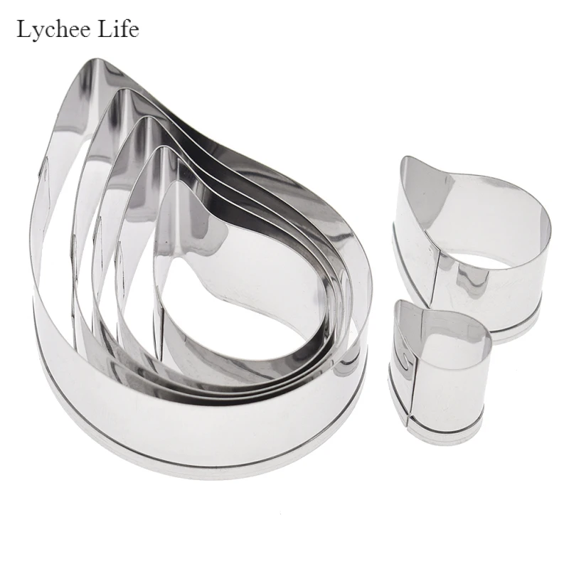 Lychee Life 7 шт./набор из нержавеющей стали Европейский Пейсли спиральный Цветочный