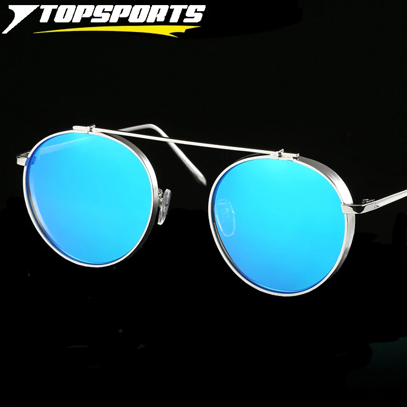 Солнцезащитные очки TOPSPORTS поляризованные винтажные в металлической оправе с