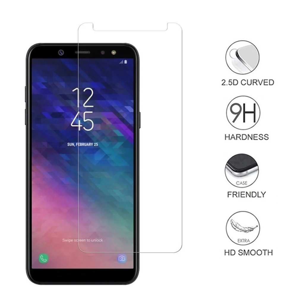 

protective film for samsung Galaxy a8 2018 tempered on the glass for samsung Galaxy a5 2017 a6 a7 2018 phone screen protector