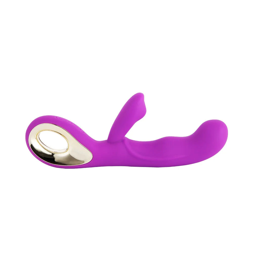 Двойной вибратор G spot с usb зарядкой Мощный Кролик женские интимные игрушки av