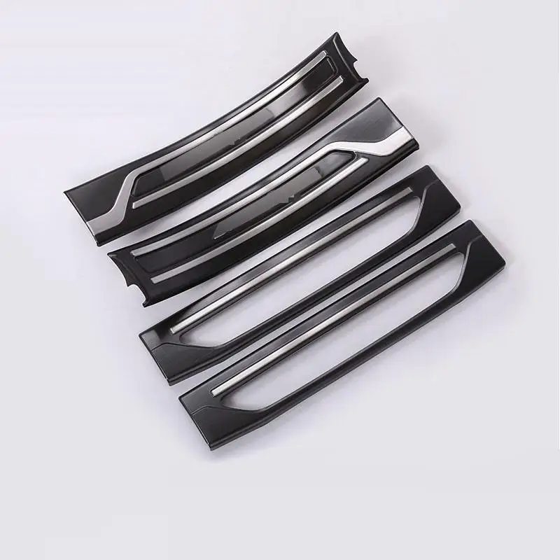 Modified Chromium Automovil Automobile Rear Panels Foot Pedal Exterior Trim Bright Sequins Mouldings Accessory 16 FOR Jaguar XF |