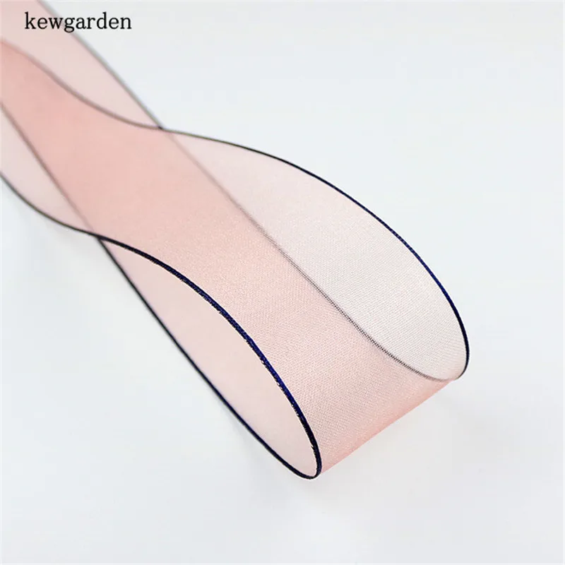Kewgarden 40 мм 4 см боковые ленты из пряжи аксессуары для рукоделия бант атласная