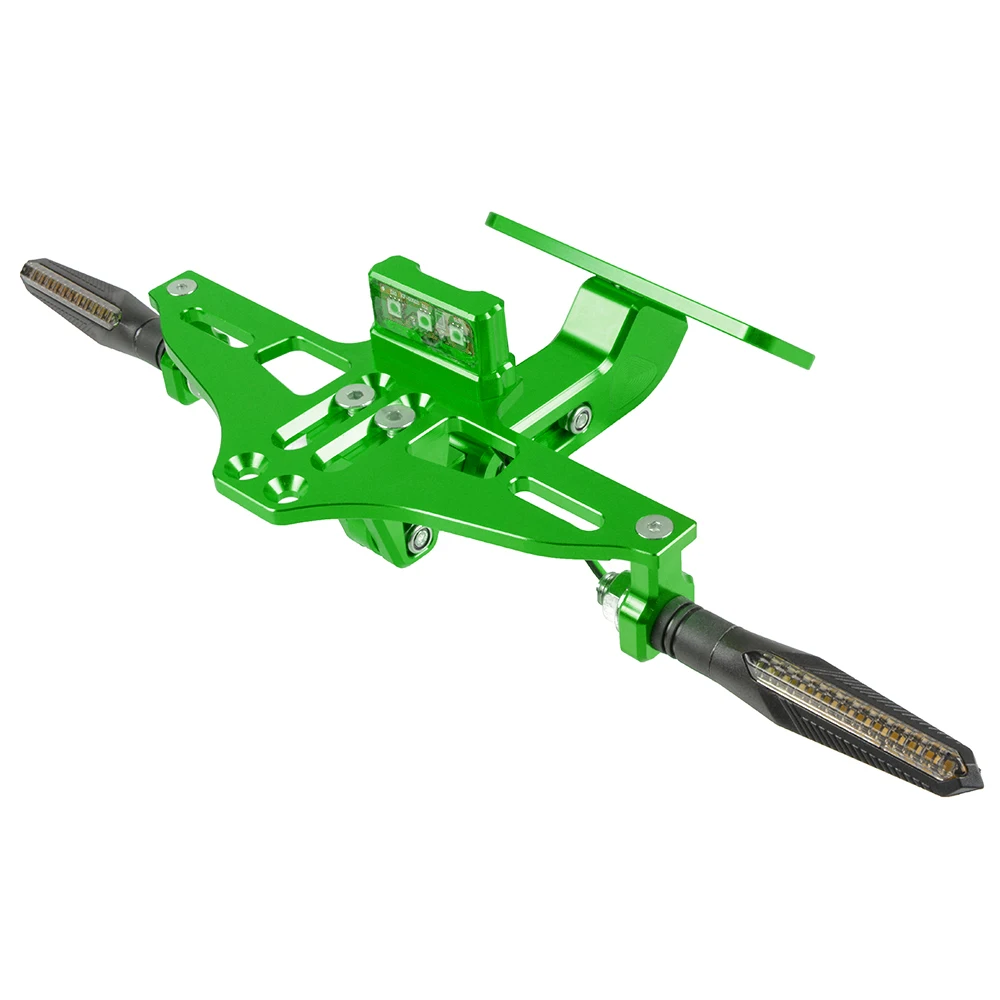 Фото Подставка для номерного знака мотоцикла Kawasaki NINJA 125 EX250R Z125 VERSYS 1000 VULCAN /S 650cc Z300 №3
