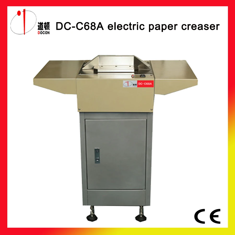 DC C68A электрическая машина для сгибания бумаги устройство прочная колес без