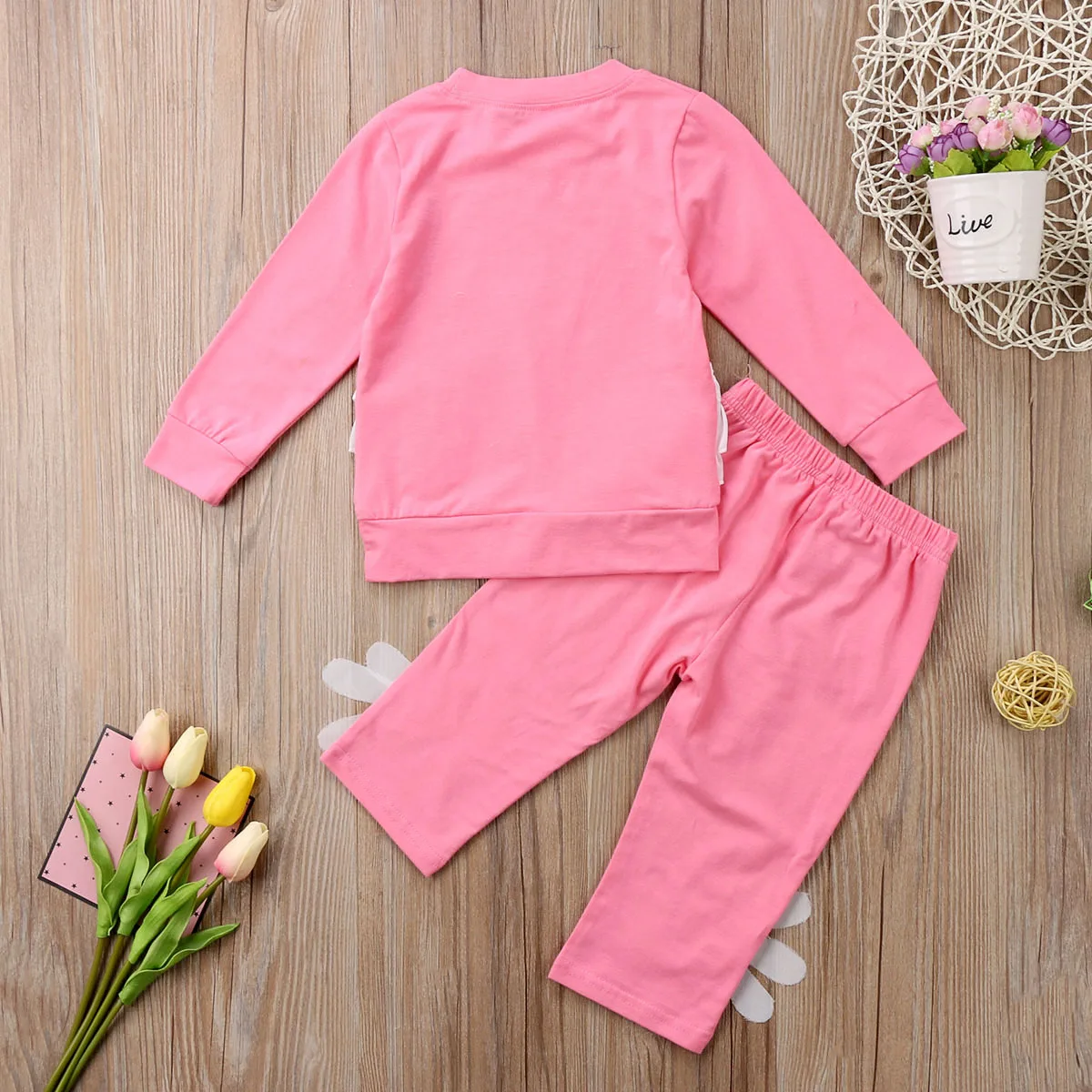 2 шт./комплект футболка и леггинсы для девочек|girls outfits|baby girl outfit2pcs set |
