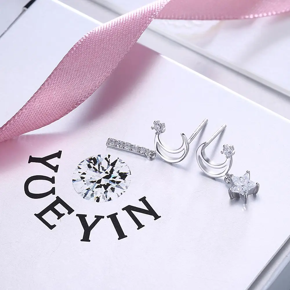 Серьги-подвески с кристаллами Swarovski серьги белого цвета | Украшения и аксессуары
