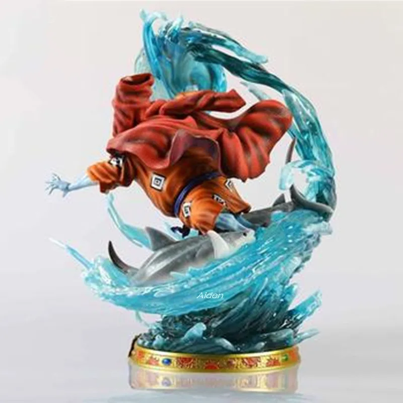 15&quot Statue ONE PIECE Bust The Straw Hat Pirates Full-Length Portrait Jinbe GK Action Figure Collectible Model Toy BOX 37CM Z1171 | Игрушки