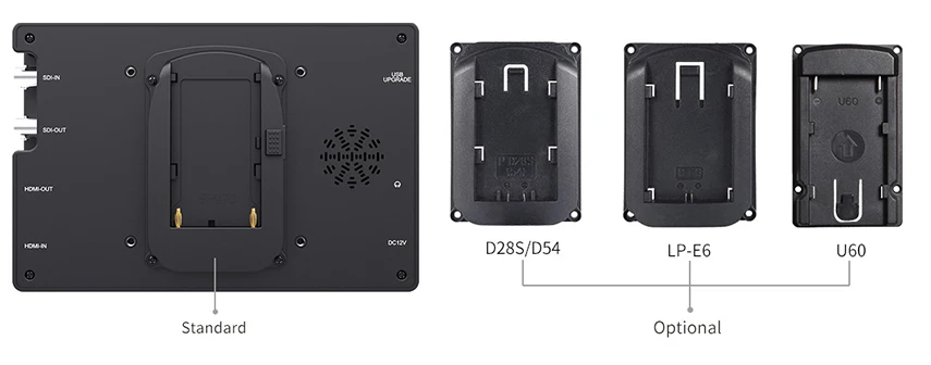 FEELWORLD 7 дюймов 3g монитор SDI 4K HDMI lcd ips Full HD 1920x1200 вещательный полевой монитор для 4K цифровых камер Nikon sony BMCC