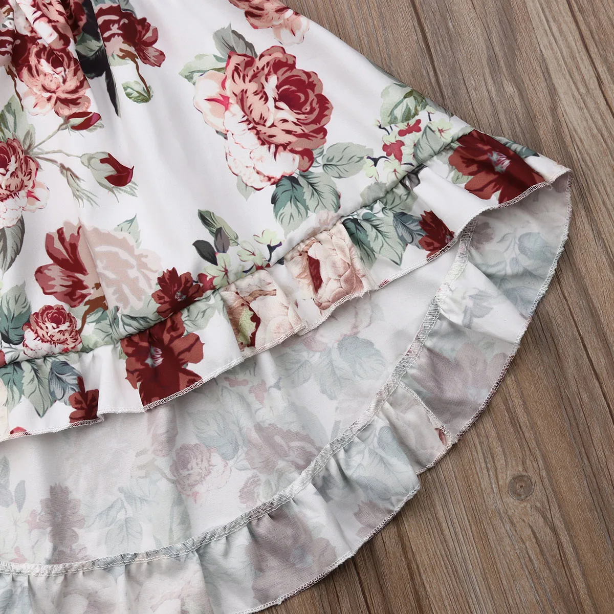 New Todder Kids Baby Girls Clothing Flowers Sleeveless Irregular Sundress Outfits | Детская одежда и обувь