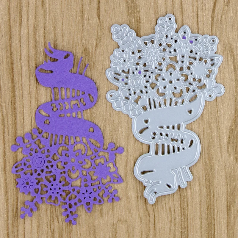 

2017 new Die cut A bouquet of Flowers Metal die cutting dies for DIY Scrapbooking Photo Album Decoretive Embossing Stencial