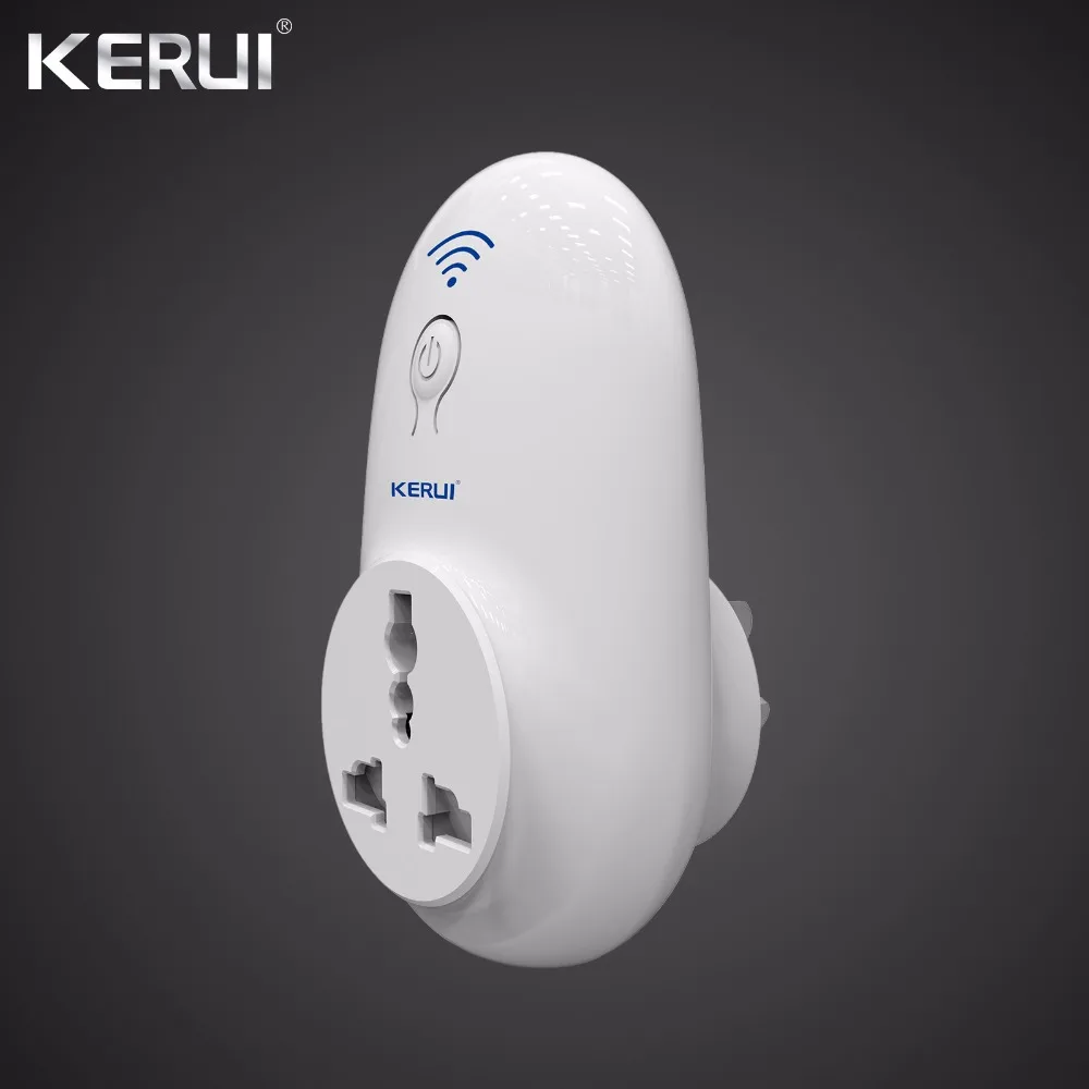 Умная розетка S72 KERUI 5 шт. ЕС США Великобритании Австралии Wi Fi IOS Android управление