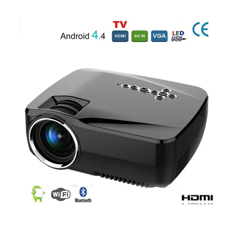 Светодиодный мини проектор Miracast Airplay AC3 Android 4 Wi Fi Bluetooth - Цена: 15 105,71 руб.