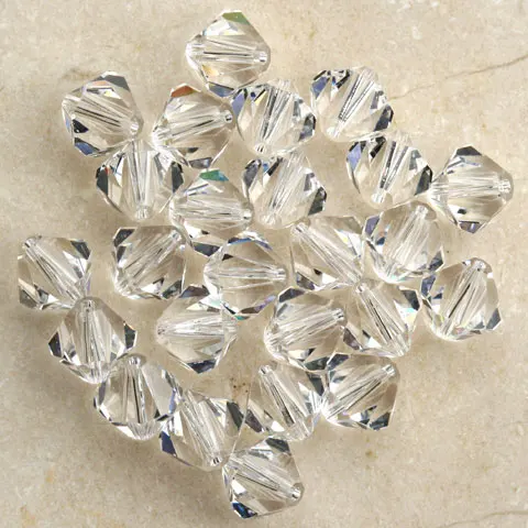 

Free Shipping, 144pcs~720pcs/Lot crystal clear Chinese Top Quality Glass/Crystal Bicone Beads.3mm,4mm, 5mm, 6mm, 8mm