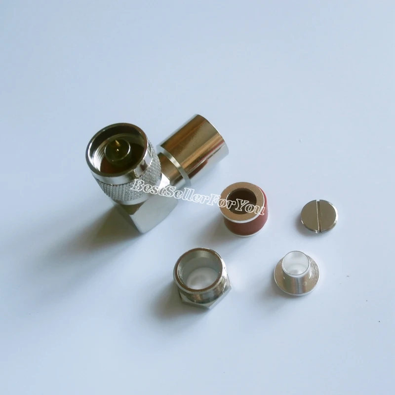 1 шт. N Мужской прямоугольный зажим для RG8 LMR400 RG213 214 7D FB RF коннектор|clamp connector|clamps