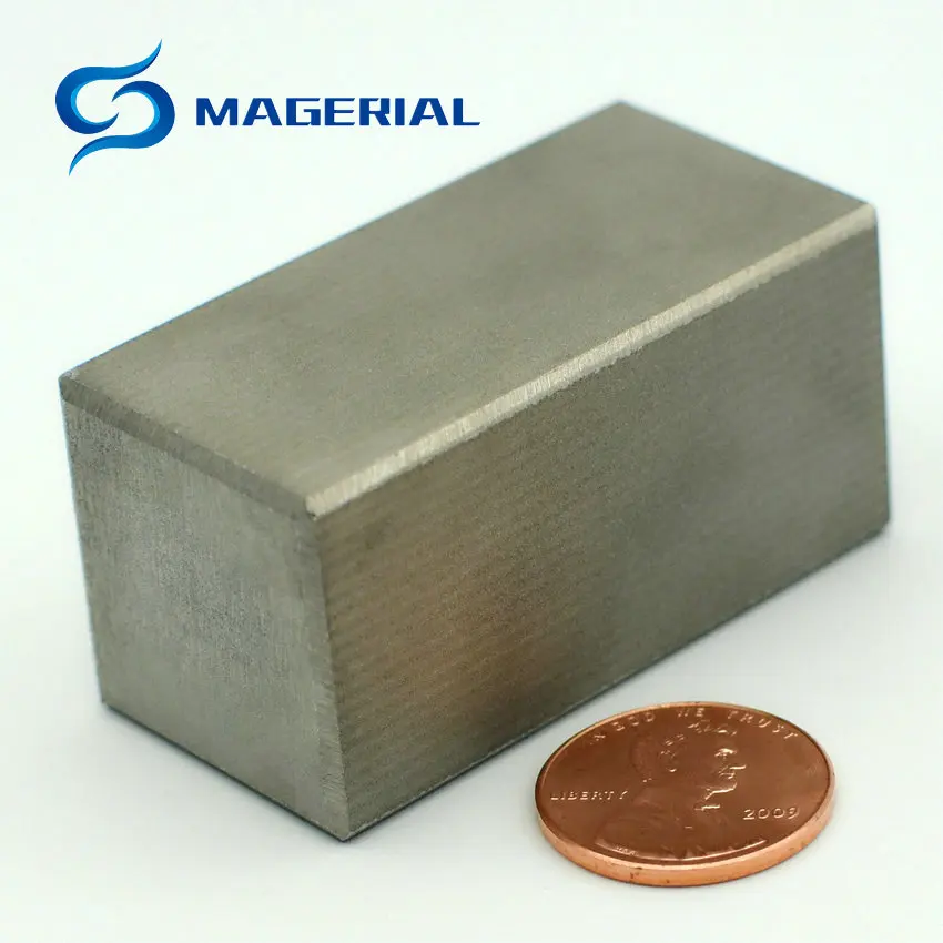 Магнитный Блок SmCo 50 8x25 4x25 4 мм 2 дюйма длинный стержень YXG28H 350 градусов C