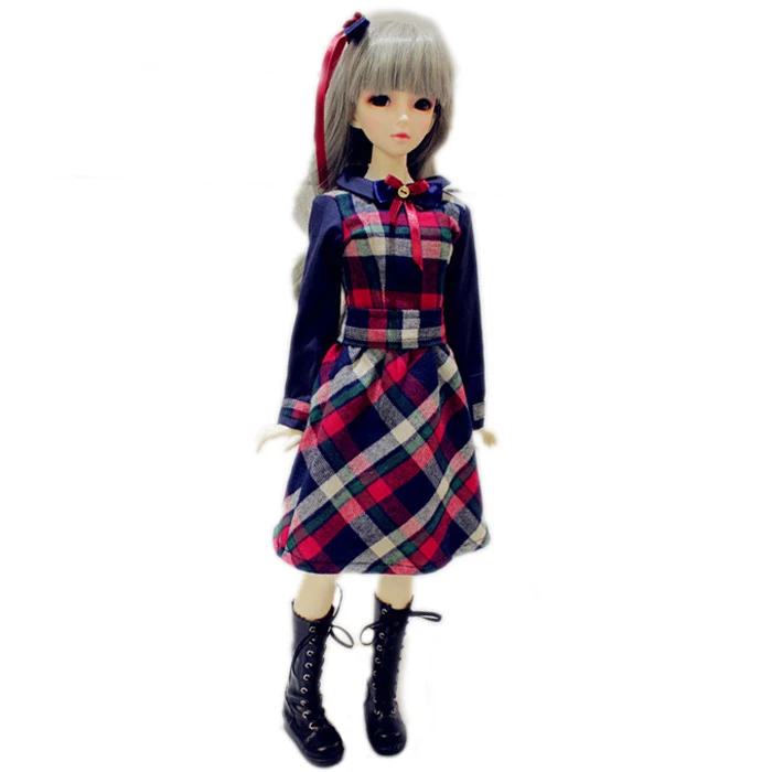 

[Wamami] 800 # платье в клетку/фотосессия 1/3 д сdod AOD BJD Doll