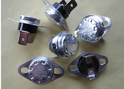 KSD301 thermostat / thermal protector temperature control switch is normally open 5 degrees 10A 250V amount | Электронные