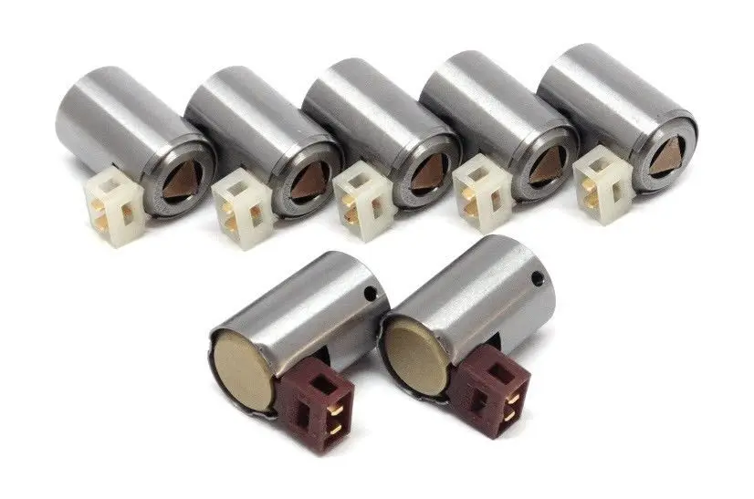 Восстановленный комплект соленоида 01M коробки передач 7 шт. для VW ml4 mk3 Beetle Golf Jetta 2