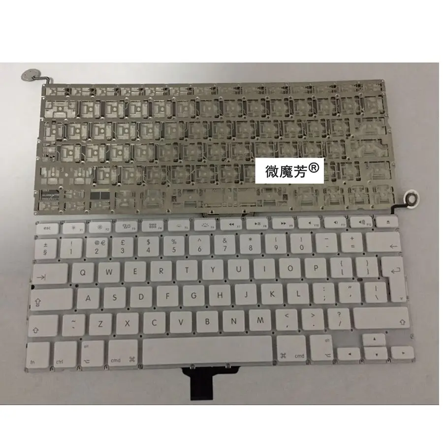 Новая английская стандартная клавиатура QWERTY для Macbook Pro 13 '&#x27A1342 2009 2010 Unibody MC207