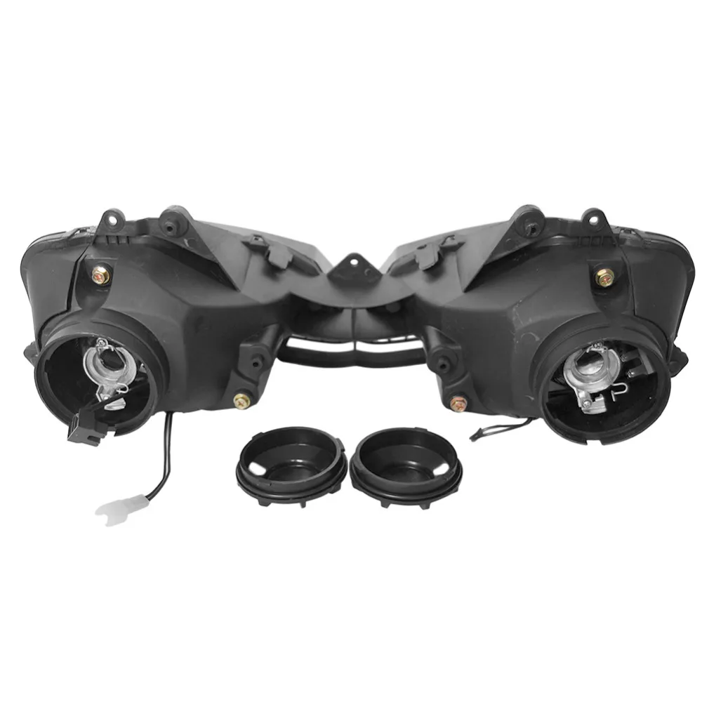 Фара для Yamaha YZF R6 2003 2004 2005 YZF-R6 03 04 05 прозрачный головной свет лампы черный цвет |