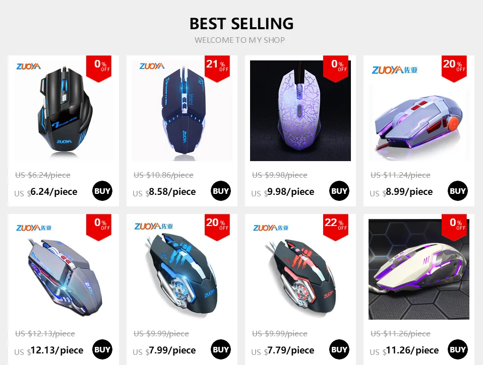 ZUOYA, Проводная игровая мышь, 7 кнопок, 5500 dpi, светодиодный, оптическая, USB мышь, мыши, игровая мышь, бесшумная/звуковая мышь, для ПК, компьютера, Pro Gamer