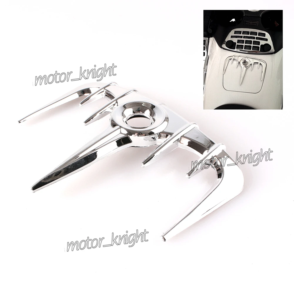 Хромированная Крышка для бензиновых дверей Honda GL1800 Goldwing 2001 2010 02 03 04 05 06 07 08