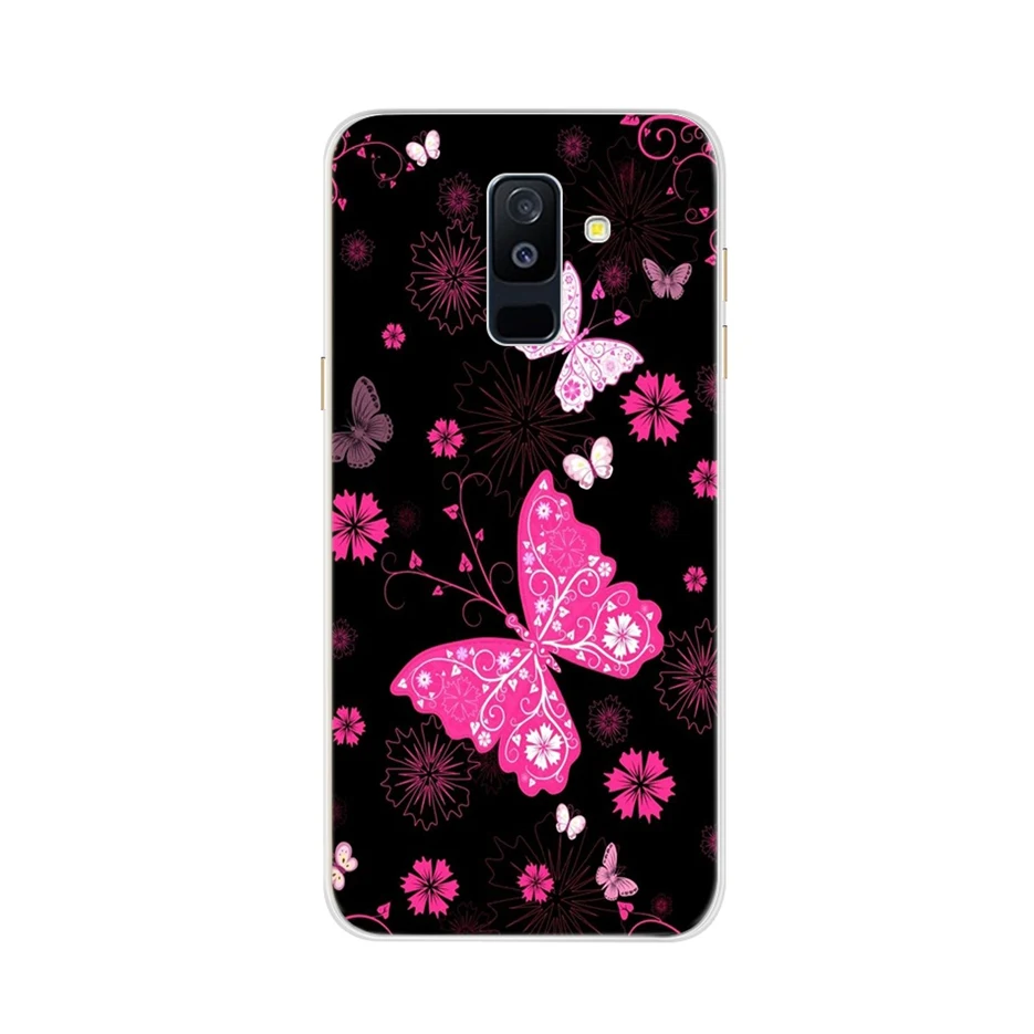 Чехол для телефона samsung Galaxy A6 Plus A605 A605F полная защита чехол для телефона s для samsung A 6 A6 Plus задняя крышка бампер