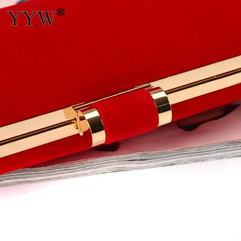 Бархатный красный клатч винтажная черная вечерняя сумка для свадебной вечеринки