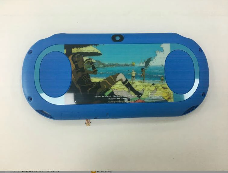 14 цветов для PS Vita psvita psv 2000 PCH-2006 оригинальная задняя крышка Корпус чехол Лицевая панель с сенсорным экраном Панель