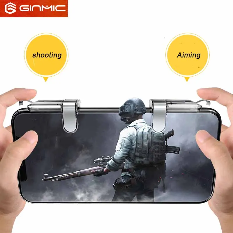 C20 мобильный игровой джойстик с кнопкой Fire Aim Key для смартфона курок L1R1 контроллер