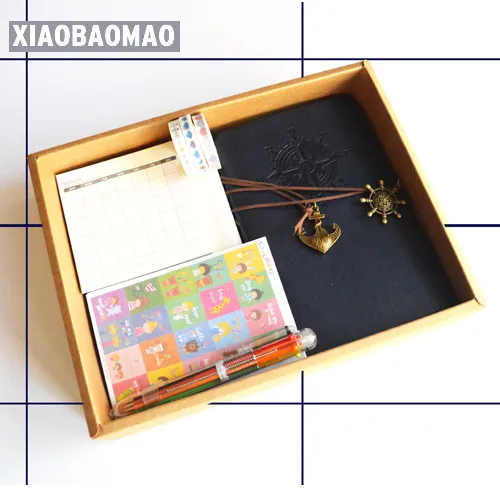 Канцелярские принадлежности в стиле Ретро подарочный набор! Ручка Дневник