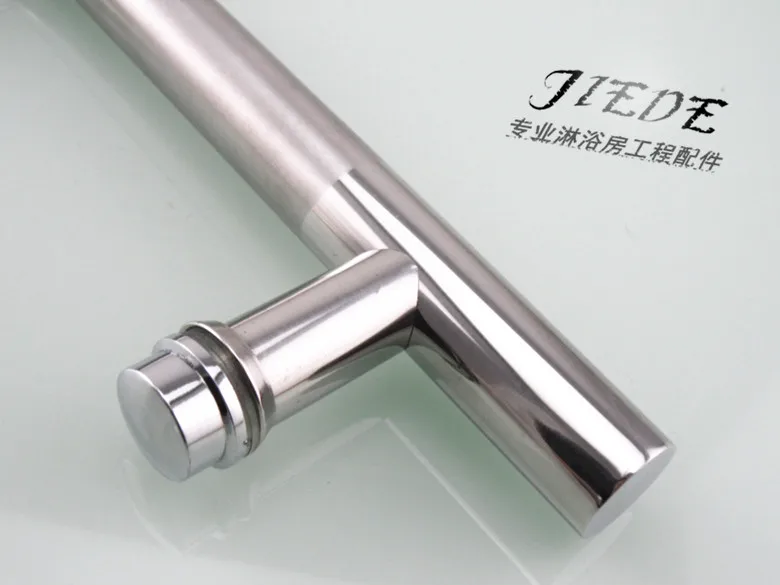 Стеклянная Дверная ручка для душевой комнаты аксессуары ванной дверная из