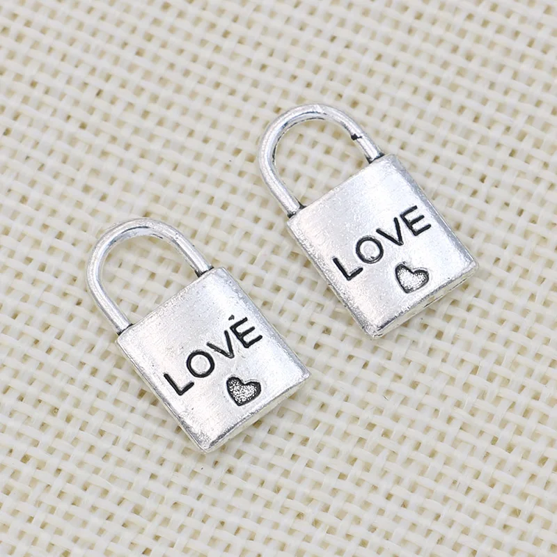 JAKONGO античный посеребренный замок брелок для изготовления ювелирных изделий