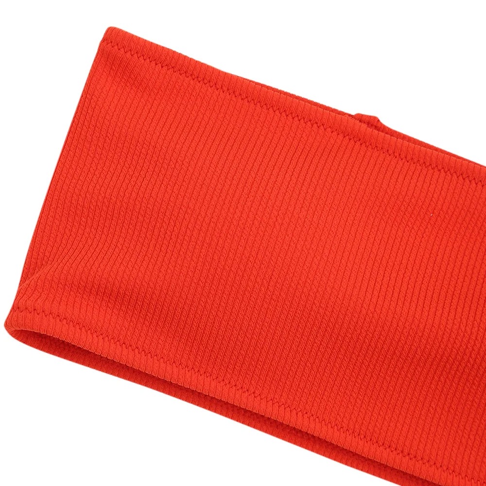 Женский купальный костюм из двух частей ZAFUL купальник бандо Biquni бикини в рубчик