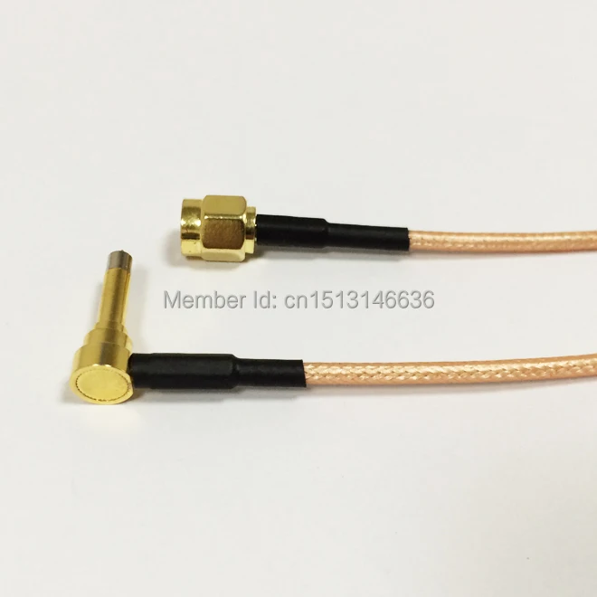3G антенный кабель RP SMA штекер к MS156 правый угол RG316 коаксиальный Pigtail 15 см 6 дюймов|3g