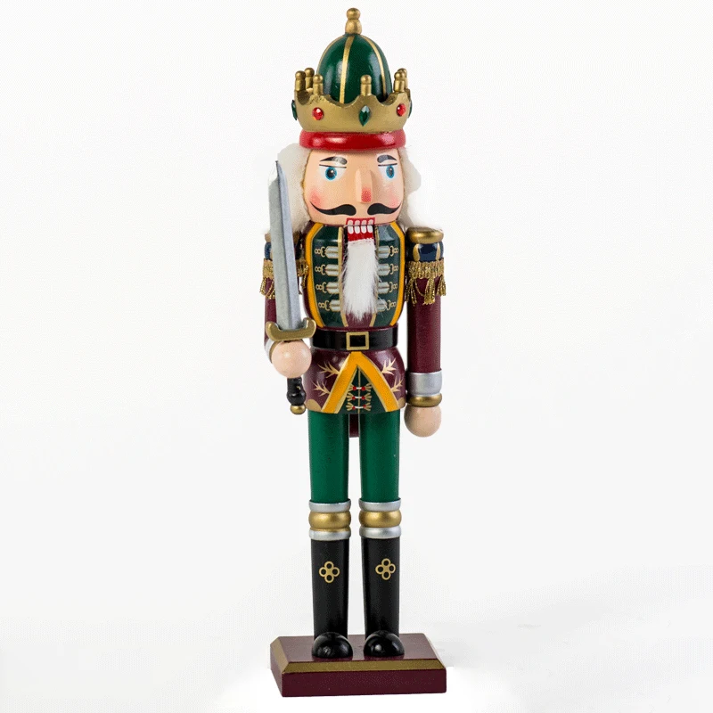 4 шт./компл. 30 см деревянный Щелкунчик кукла солдат винтажный ручной работы