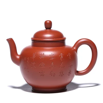 410cc аутентичный китайский чайник для заварки чая Dahongpao горшок Zisha известная ручная работа Дворцовая лампа чайный горшок чайный набор кунг-фу
