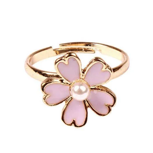 Новое поступление товаров металлическое эмалированное кольцо Sakura 20 шт./лот|rings free