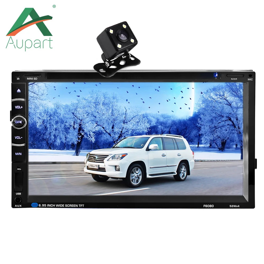 Автомобильный радиоприемник 2 Din 7 ''цифровой Сенсорный экран MP3/MP4/MP5 файлы для