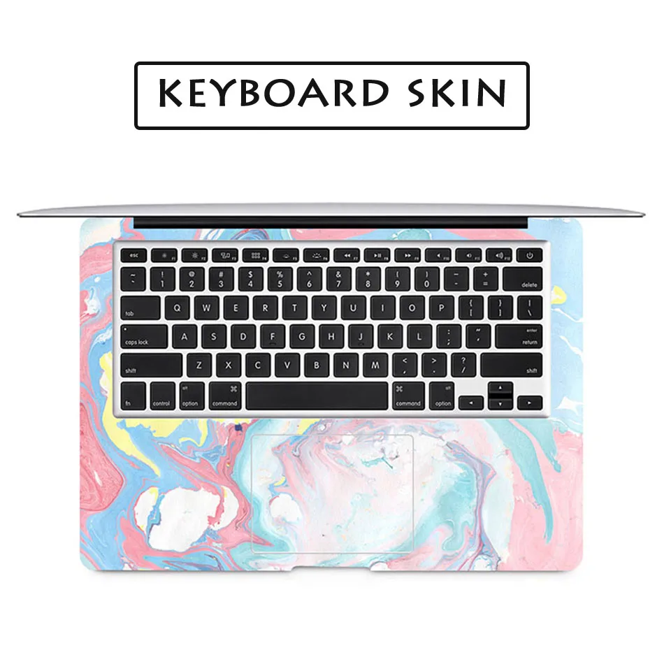 Цвет каракули ноутбук переводная картинка наклейка для Apple Macbook Наклейка Pro Air Retina