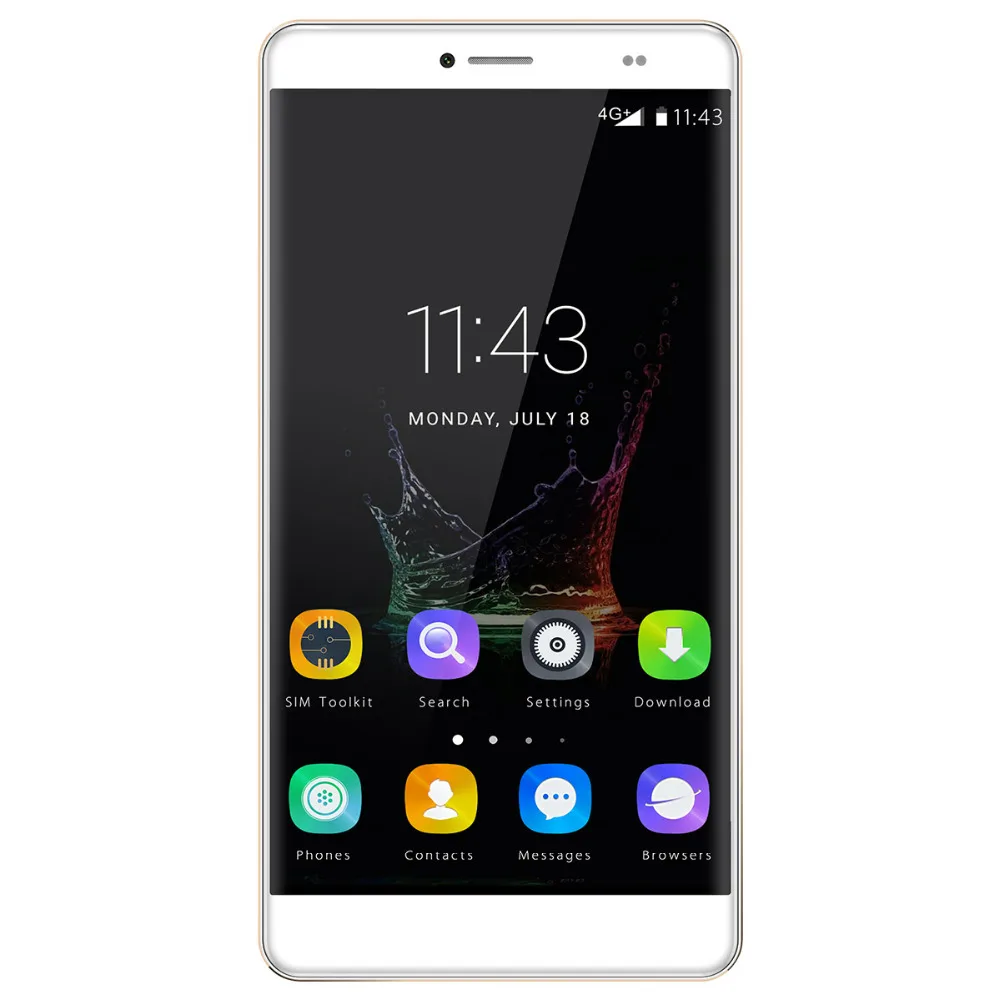 Оригинальные Bluboo Майя Макс Смартфон 6.0 Дюймов Android MT6750 Quad ядро Мобильного
