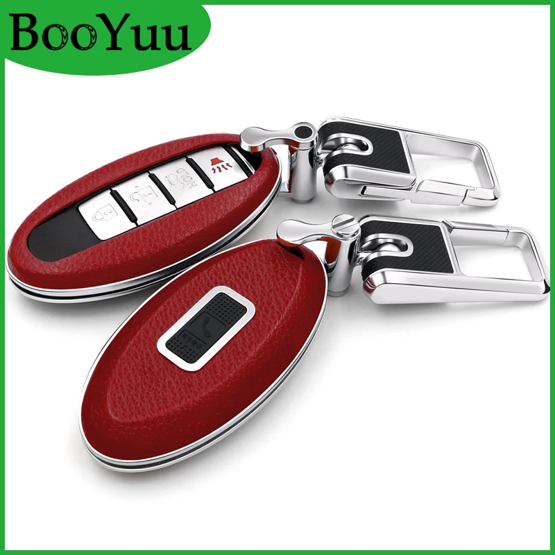 BooYuu дополнительный чехол для ключа автомобиля Nissan X TRAIL TIIDA SYLPHY QASHQAI TEANA Sunny Bluebird