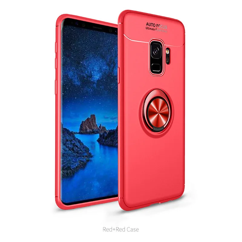 Для samsung S10 S10E S8 S9 плюс примечание 9 чехол кольцо кузова для Galaxy телефон задняя