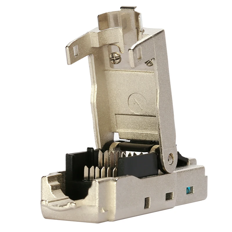 CAT6 CAT7 экранированный металлический модульный инструмент со стеклянной головкой