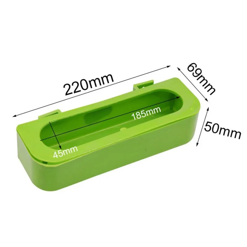 1 pcs CW292 1 шт. пластиковая кормушка для домашней птицы кормушка для кормления Птиц Еда для попугая миска для воды Кормление брызгозащищенная чашка голуби клетка кормушка - Цвет: 1 pcs CW292