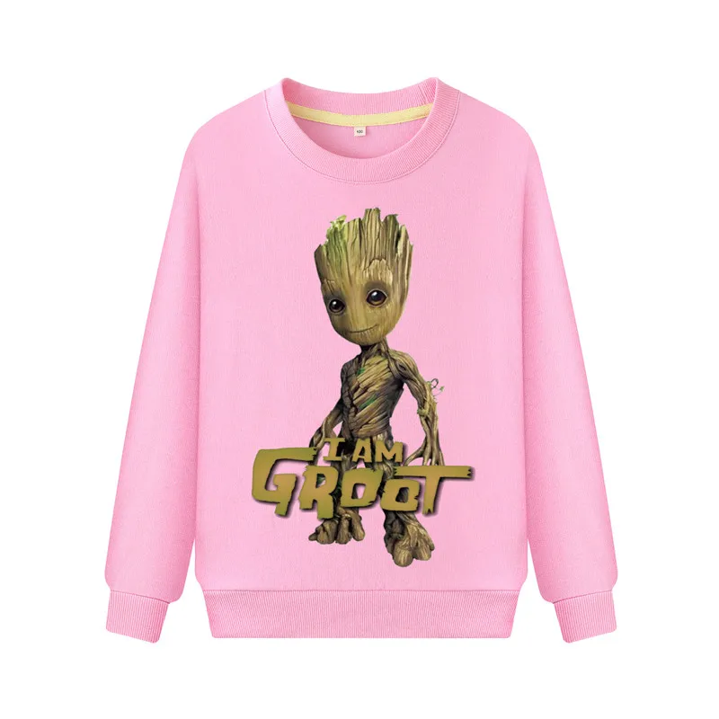 Детский свитер с героями мультфильмов I'm Groot одежда для малышей 100% хлопок топы