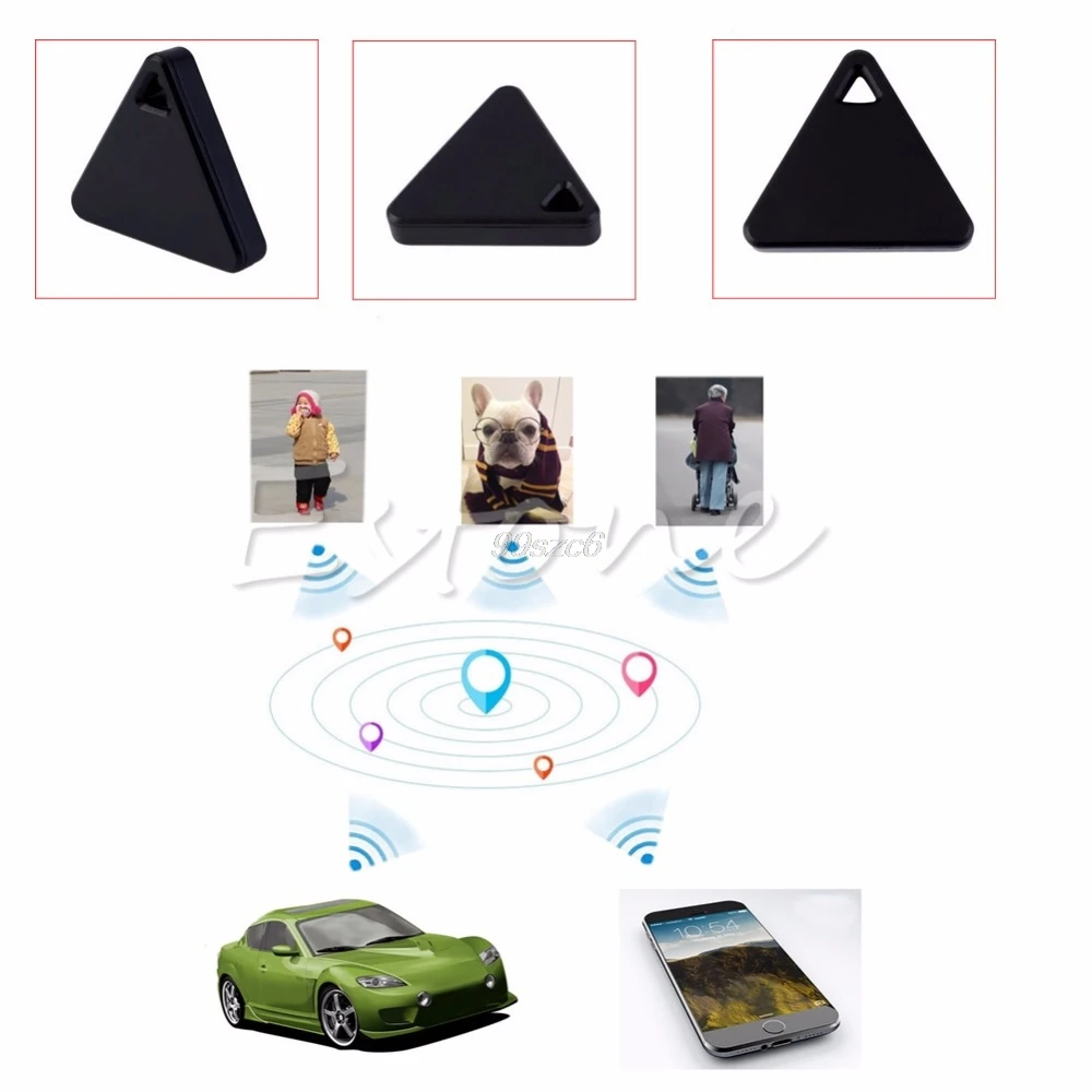 Bluetooth трекер GPS локатор бирка против потери сигнализация для автомобиля домашних